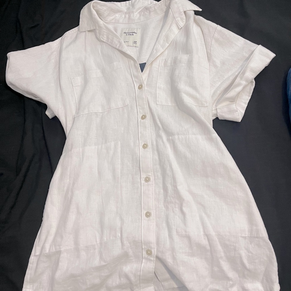 Abercrombie summer dress white xs - Picture 1 of 3